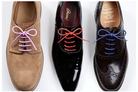 coloured shoe laces