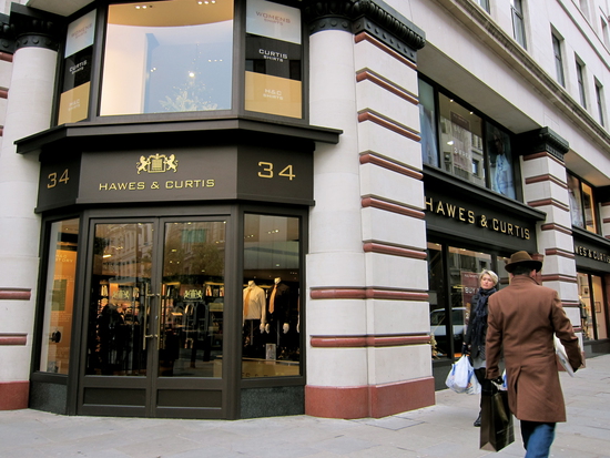 Hawes & Curtis Flagship Store, 34 Jermyn Street