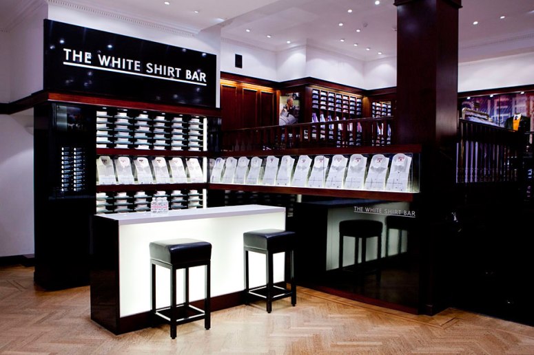 The White Shirt Bar, Thomas Pink